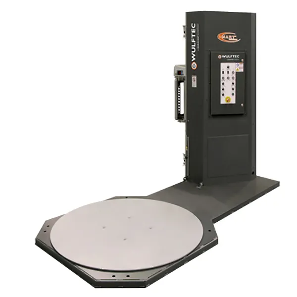 COMBINED STRAPPER-WRAPPER AUTOMATED SYSTEM