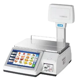 CL7200 Touch Screen Label Printing Scale