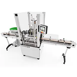 CS3030008A - King Technocap C100 - Fully Automatic Press Capping Machine