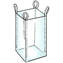OPEN TOP PLAIN BASE BULK BAGS