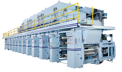 Electronic Line Shaft Rotogravure Printing Press CCI-G736-ESP
