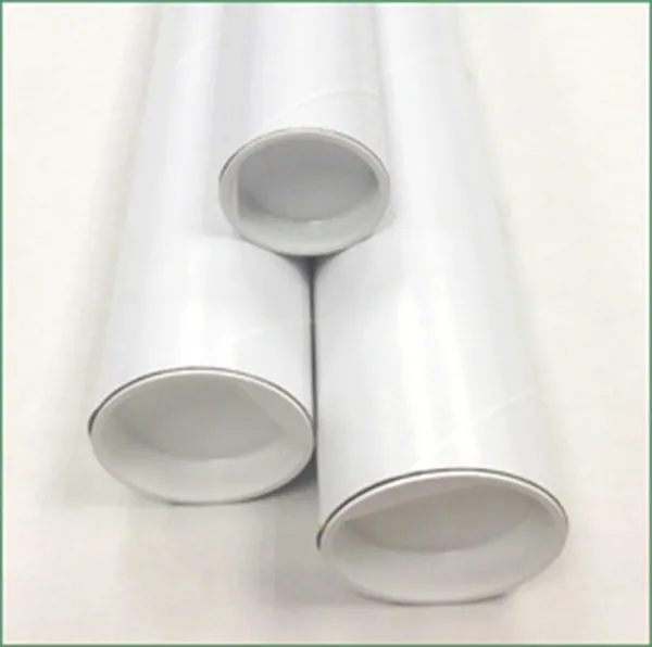 White Shipping Tubes