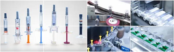Syringe labeling machine