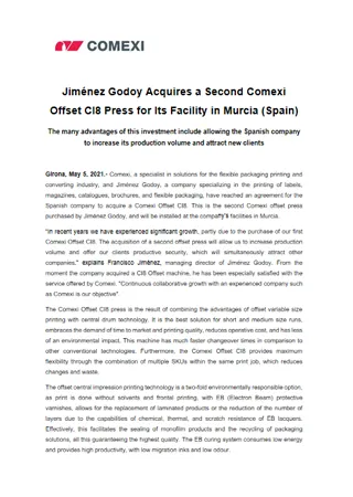 Pressrelease