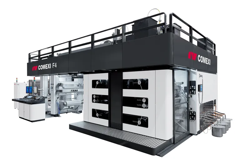 F4 Gearless Flexo Printing Press
