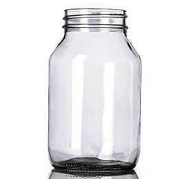 32 oz clear glass jar with 70-450G neck finish
