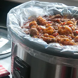 Nylon slow cooker liners