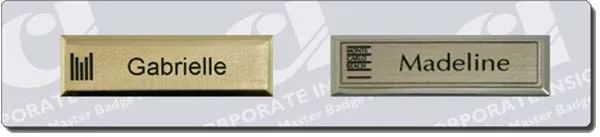 RE-USABLE NAME BADGES