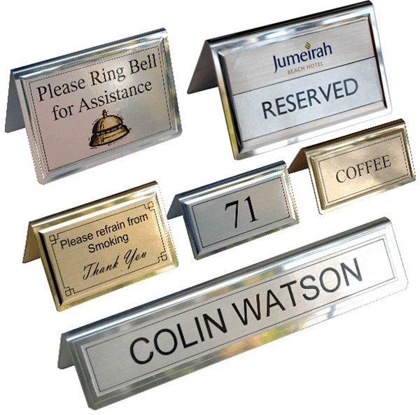 TABLE SIGNS