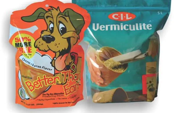 Stand Up Re-sealable Pouches