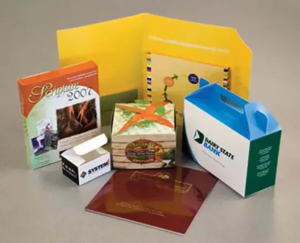 PRESENTATION FOLDERS + BOXES