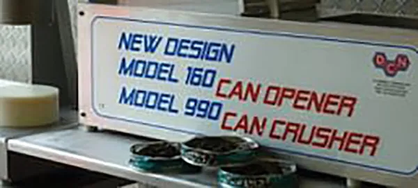 INDUSTRIAL CAN CRUSHERS