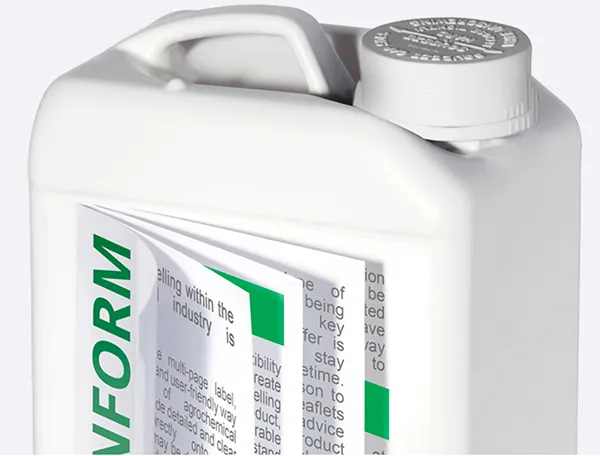 Booklet label printing services