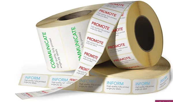 Single ply label printing services