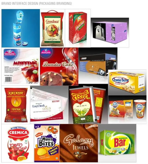 Brand Interface Design - Packaging Branding