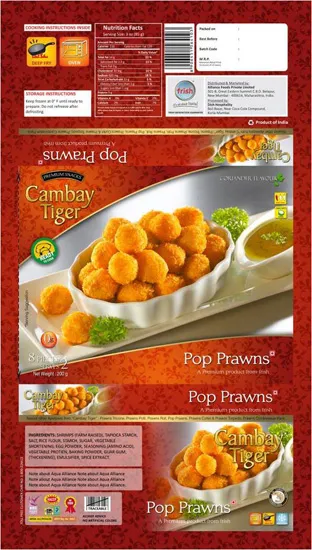 Cambay Tiger Pop Prawns