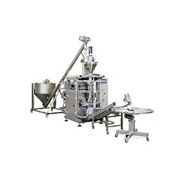 VERTICAL PACKAGING MACHINE WITH AUGER VOLUMETRIC DOSER