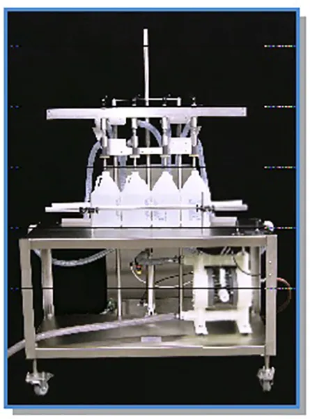 Portable Pneumatic Overflow Filler