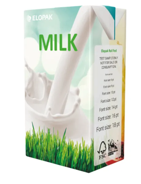 Roll Fed packaging material