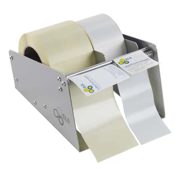 Manual label dispenser