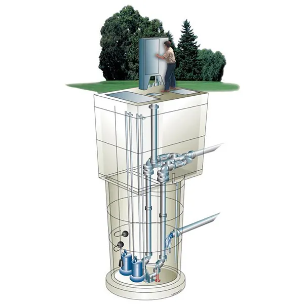 Integral Valve Vault Lift Station