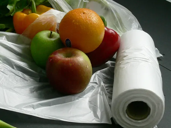 polyethylene produce rolls