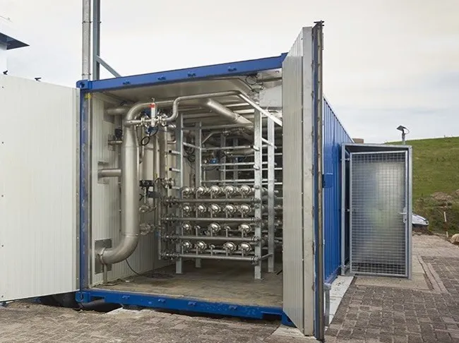 Biogas upgrading to biomethane