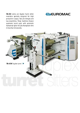 Slitter Rewinders