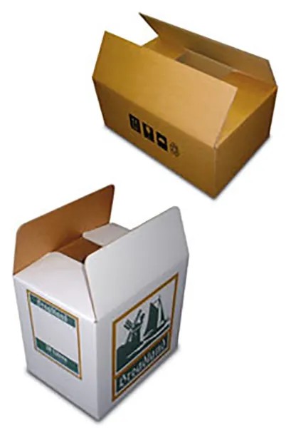 GLUED & STITCHED CORRUGATED BOXES