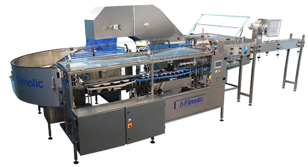 Automatic linear bottle unscrambler