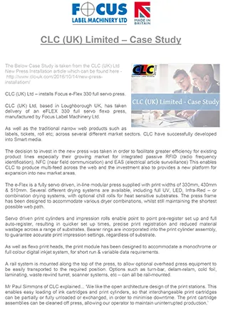 Clc uk limited