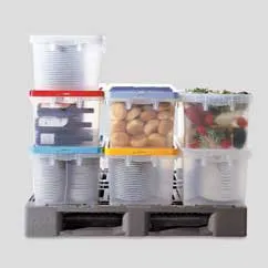 Crockery transport box