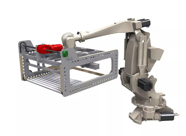 Gripper for palletizing entire layers