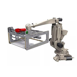 Gripper for palletizing entire layers