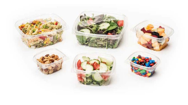 Clear Hinged Deli Containers