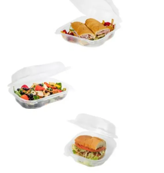 Hinged To Go Containers
