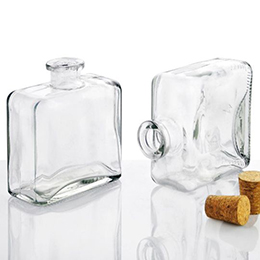 8.5 oz Matic Glass Bottle Clear - 250ml