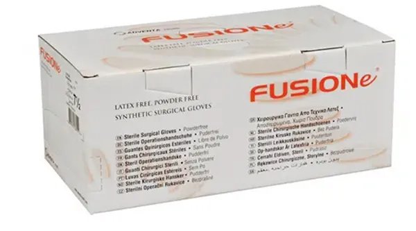 Fusion, sterile Polyisoprene gloves, 50 pcs