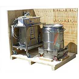 Wooden cases Packed on Site