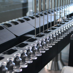 Vial processing machines