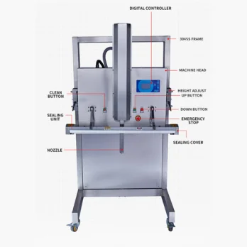 Lifting external vacuum packaging machine