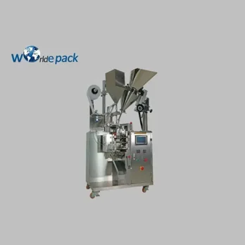 Sugar Salt Double-Lane Sachet Packaging Machine with Twin Piston Dosing System for Granules