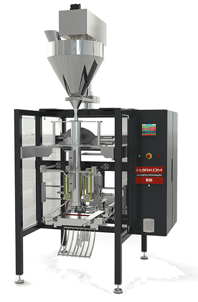 BM-A PACKAGING MACHINE WITH AUGER FILLER