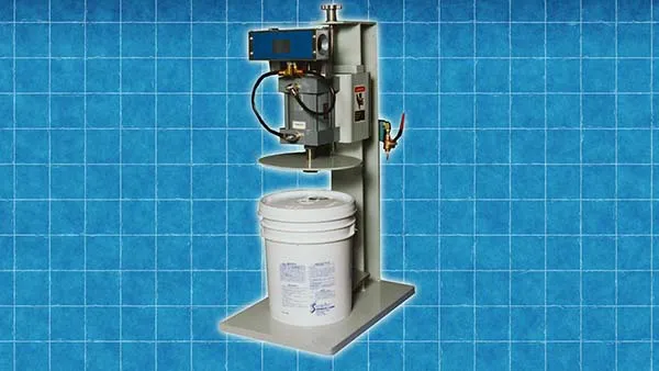 Semi-Automatic Plastic Lid Press
