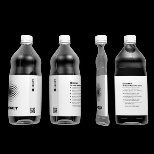 Advanced recycling PET bottle system