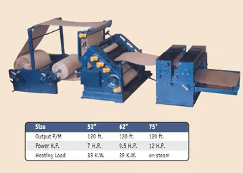 Single Facer Corrugating Machine