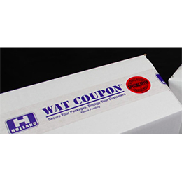 Water Activated Tape WAT Coupon