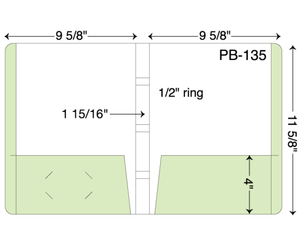 PB-135 Paperboard Binders