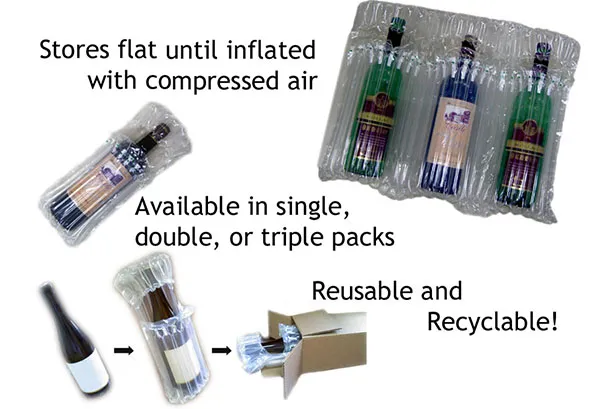 AirBag™ Wine Shippers