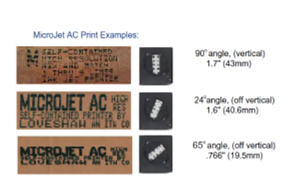Loveshaw MicroJet InkJet Printers